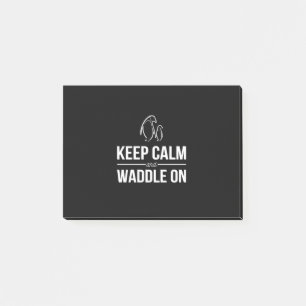 Post-it® Les Pingouins Gardent Le Calme Et S'Accrochent
