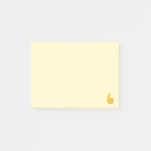 Post-it® Les pouces lèvent Emoji (Devant)