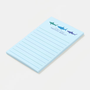 Post-it® Les requins bleus adorent les enfants