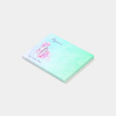 Post-it® Les Rêves Peuvent Venir Véritables Chaussons De Ba (Incliné)