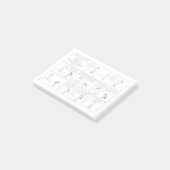 Post-it® Les souvenirs de Charlie Brown à la butte du Pitch (Incliné)