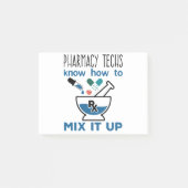 Post-it® Les techniciens en pharmacie savent comment le mél (Devant)