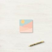 Post-it® Les teintes roses (Sur un bureau)