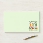 Post-it® Les voix de Littles obtiennent plus de gnomes | (Sur un bureau)
