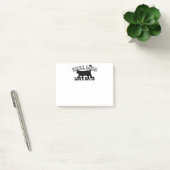 Post-it® Les vrais hommes aiment les chats (Bureau)