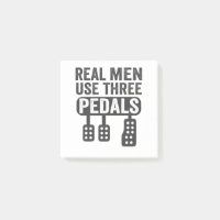 Les vrais hommes utilisent trois pédales amusant m