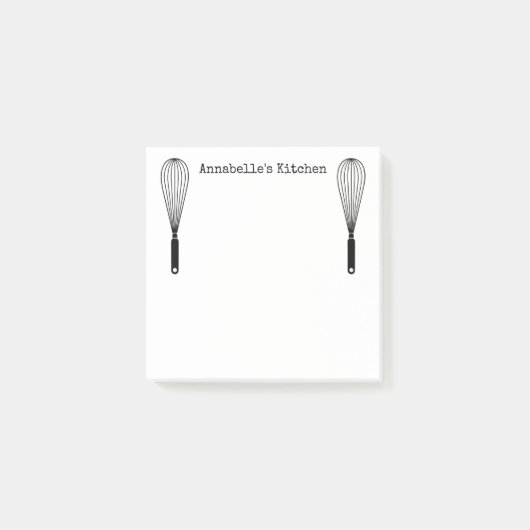 Post-it® Les Whisks du chef personnalisent (Devant)