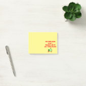Post-it® Les zombis aiment les cerveaux stupides (Bureau)