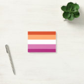 Post-it® Lesbian Pride Flag LGBTQ (Bureau)