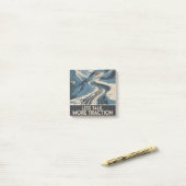 Post-it® Less Talk. More Traction (Sur un bureau)