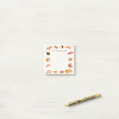 Post-it® Let’s sushi and party! (Sur un bureau)