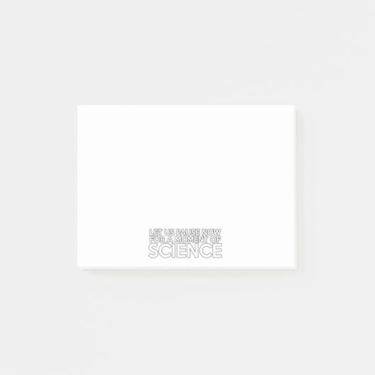 POST-IT® LET US PAUSE NOW (Devant)