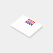 Post-it® Let's go Brandon Impeach Biden Then Harris (Incliné)