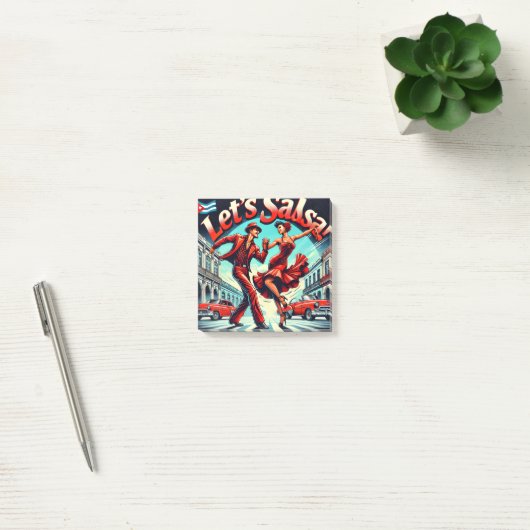 Post-it® Lets Salsa ,Latin Dancing (Bureau)