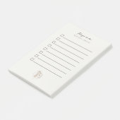 Post-it® Letterpress twig to do list (Incliné)