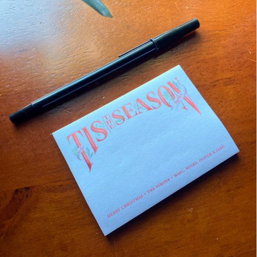 Post-it® Lettré À La Main Ceci La Saison Noël