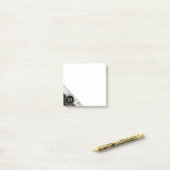 Post-it® Lettre personnalisée Marbre Design Post it Notes (Sur un bureau)