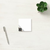 Post-it® Lettre personnalisée Marbre Design Post it Notes (Bureau)