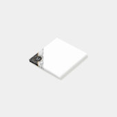 Post-it® Lettre personnalisée Marbre Design Post it Notes (Incliné)