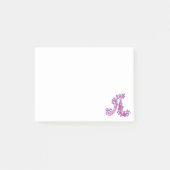 Post-it® Lettre Un monogramme il note (Devant)