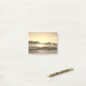 Post-it® Lever de soleil sur la plage (Sur un bureau)