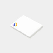 Post-it® Lèvres arc-en-ciel (Incliné)