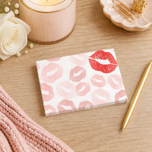 Post-it® Lèvres au rouge à lèvres