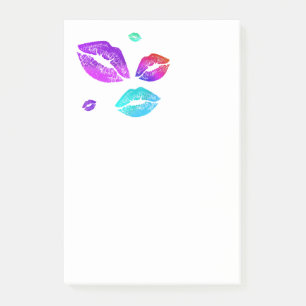 Post-it® Lèvres colorées