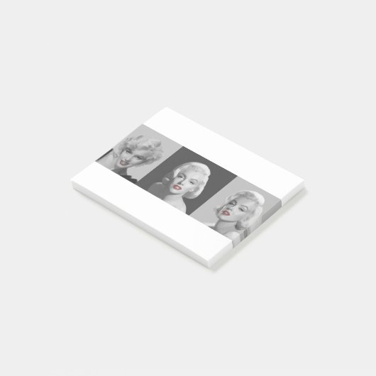 Post-it® Lèvres rouges Eyes.tif bleu de trio de CON18BWRD (Incliné)