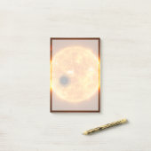 Post-it® L'Exoplanet Wasp-107b Est Un Géant De Gaz (Sur un bureau)