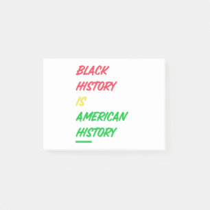 Post-it® L'histoire des Noirs est l'histoire américaine