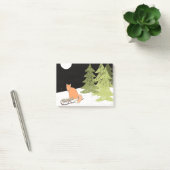 Post-it® L'hiver - Renard couché - Illustration (Bureau)