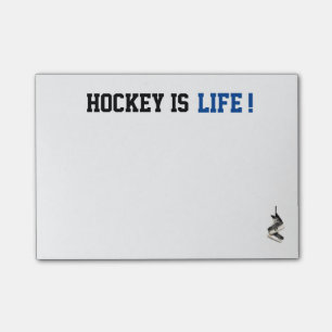 Post-it® L'hockey personnalisable est courrier de la vie o