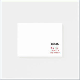 Post-it® L'Homme Le Mythe La Légende