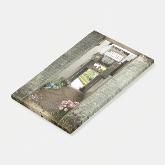Post-it® Li Garden Series: Hidden Spring Notepad (Incliné)