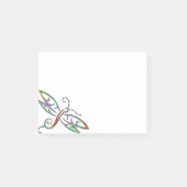 Post-it® libellule colorée (Devant)