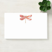 Post-it® libellule de fleurs avec sakura de bijoux (Bureau)