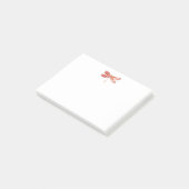 Post-it® libellule de fleurs avec sakura de bijoux (Incliné)