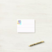 Post-it® libellule de foi (Sur un bureau)