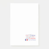 Post-it® Liberté - Egalité - Fraternité : Révolution (Devant)