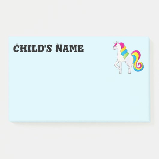 Post-it® Licorne Mignonne (Devant)
