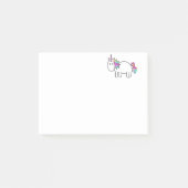Post-it licorne - pour des notes magiques (Devant)