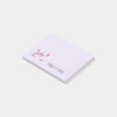 Post-it® Licorne Rose Violet (Incliné)