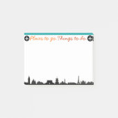 Post-it® Lieux D'Accès, Choses À Faire Post-it (Devant)