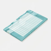 Post-it® Light Blue Marble Elegant Modern Pattern (Incliné)