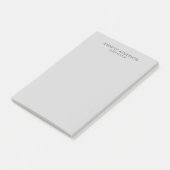 Post-it® Light Grey Professional Modern Plain Minimalist (Incliné)