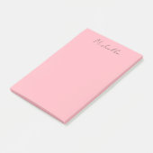 Post-it® Light Pink Professional Unique Classic Handwriting (Incliné)