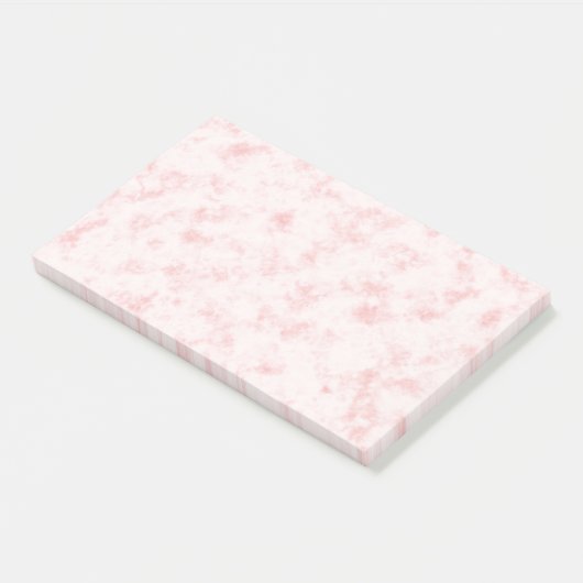 Post-it® Light Red Marble Post-It Notes (Incliné)