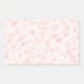 Post-it® Light Red Marble Post-It Notes (Devant)