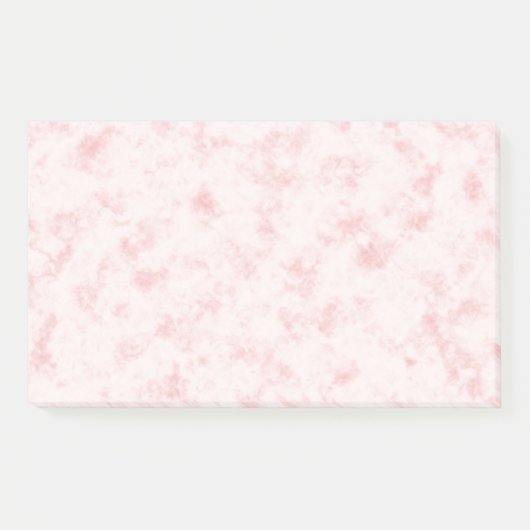 Post-it® Light Red Marble Post-It Notes (Devant)